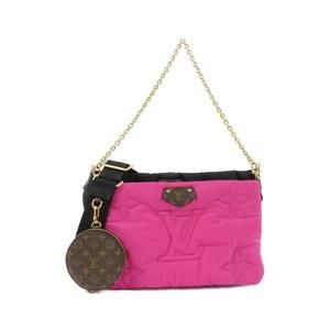 Louis Vuitton Pillow Multi Pochette Accessoire Shoulder Bag Black Fuchsia